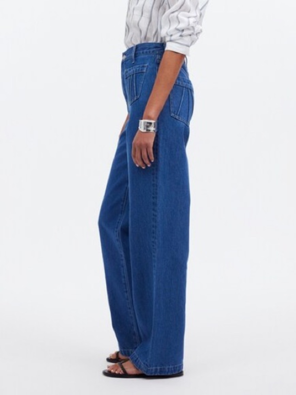 Madewell The Perfect Vintage Wide-Leg
Jean Lape Wash Patch Pocket Edition W32 - Picture 2 of 16